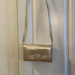 Kate Spade rose gold crossbody